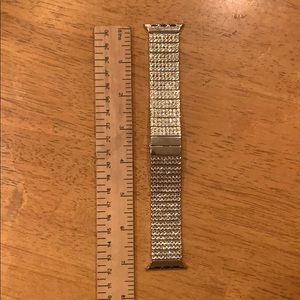 Apple phone watch band. Crystal encrusted.